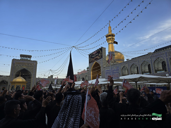 عزاداری کربلایی ها در مشهد