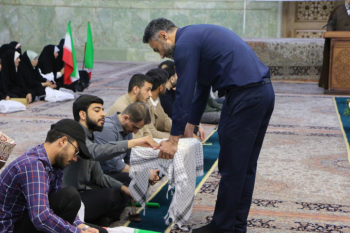جشن ازدواج ۲۰۰ زوج طلبه در حرم حضرت فاطمه معصومه(س)