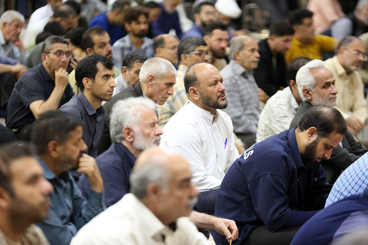 بزرگداشت شهید آیت‌الله رئیسی و شهدای خدمت در حرم بانوی کرامت