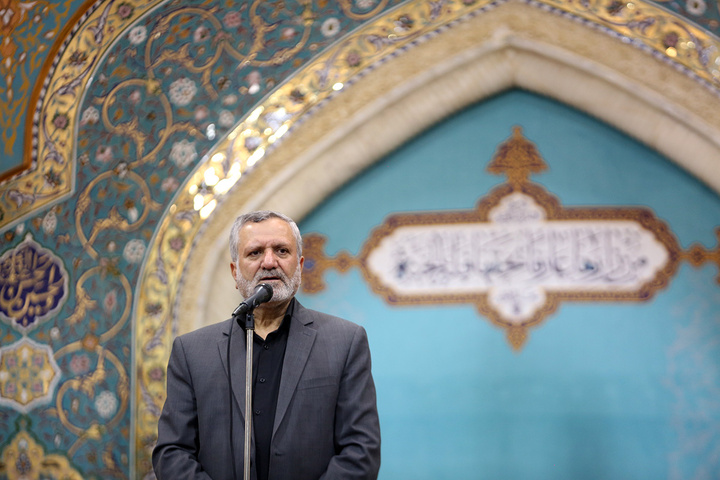 بزرگداشت شهید آیت‌الله رئیسی و شهدای خدمت در حرم بانوی کرامت