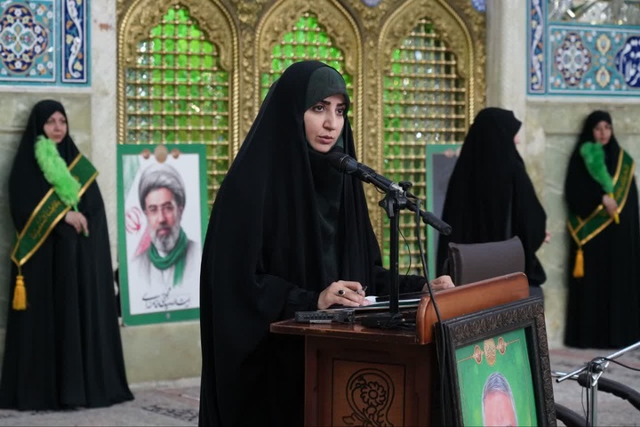 «عهد خواهری» ۵۰۰ بانوی قمی در حرم بانوی کرامت