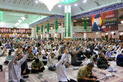 جشن شام عید سعید غدیر خم در حرم بانوی کرامت