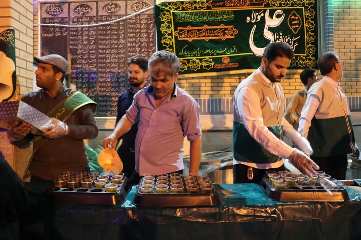 سراجه غرق در شور غدیر شد