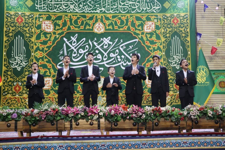 سراجه غرق در شور غدیر شد