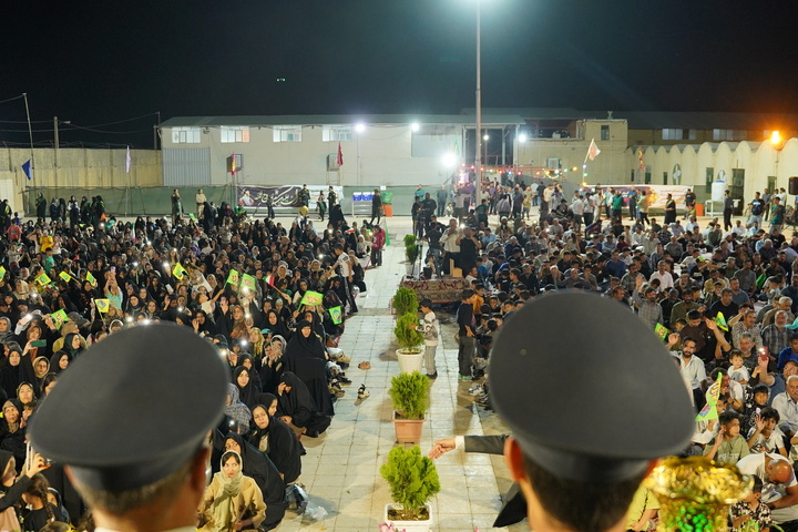 جشن بزرگ عید غدیر در روستای شریف‌آباد قم با حضور خادمان حرم بانوی کرامت