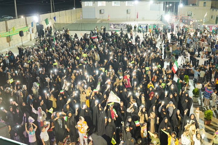 جشن بزرگ عید غدیر در روستای شریف‌آباد قم با حضور خادمان حرم بانوی کرامت