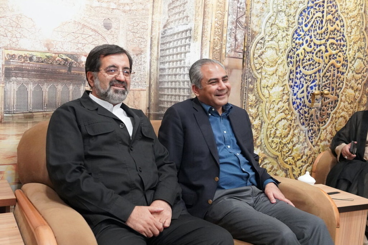 وزیر کشور پاکستان زائر حرم کریمه اهل‌بیت (س) شد