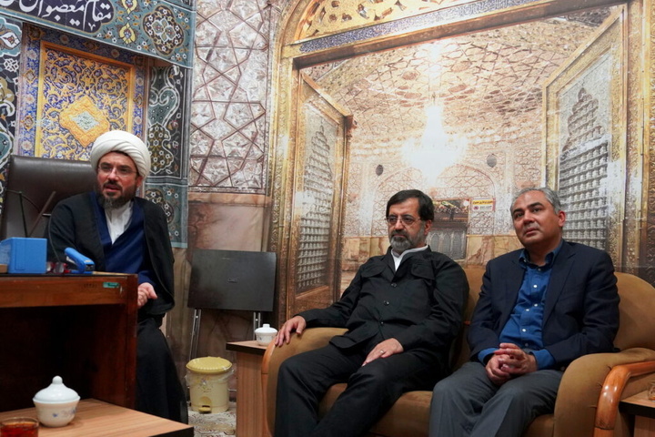 وزیر کشور پاکستان زائر حرم کریمه اهل‌بیت (س) شد