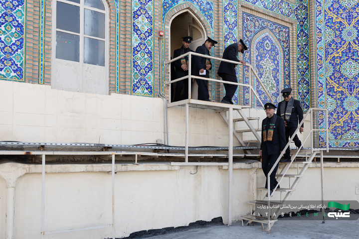 آیین صلا در حرم مطهر رضوی
