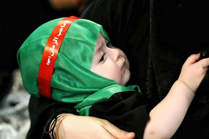 همایش باشکوه شیرخوارگان حسینی در حرم حضرت معصومه (س)