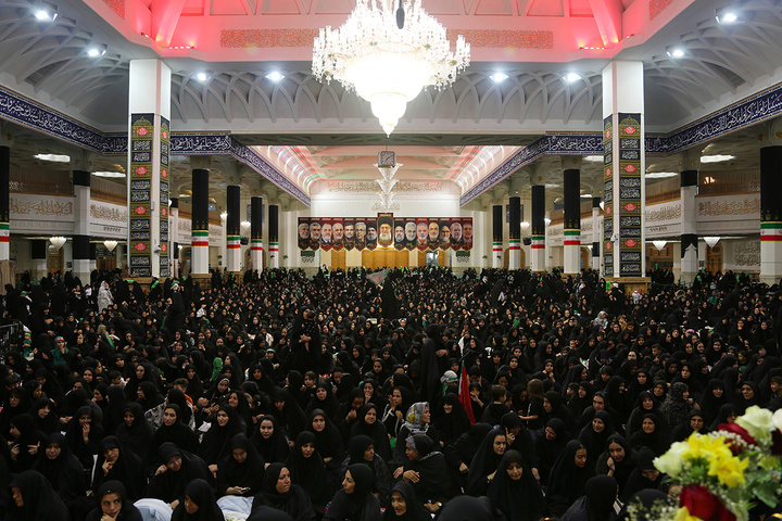 همایش باشکوه شیرخوارگان حسینی در حرم حضرت معصومه (س)