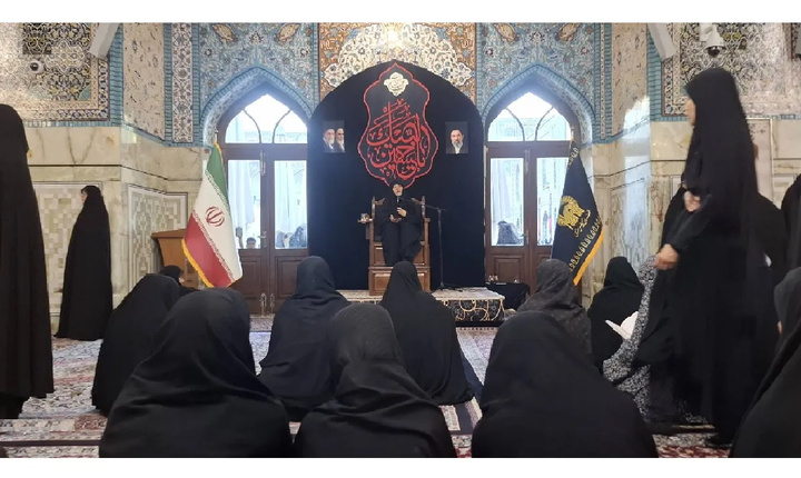 نغمه ماتم بانوان رضوی در ویژه‌برنامه «هیهات من الذله»