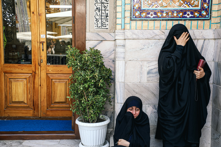عزاداری روز تاسوعای حسینی در حرم مطهر رضوی