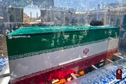 تشییع باشکوه رهبر شهید انقلاب در نجف اشرف