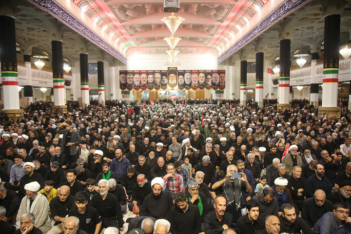 بزرگداشت حضرت آیت الله العظمی امام خامنه‌ای شهید در حرم حضرت معصومه (س)
