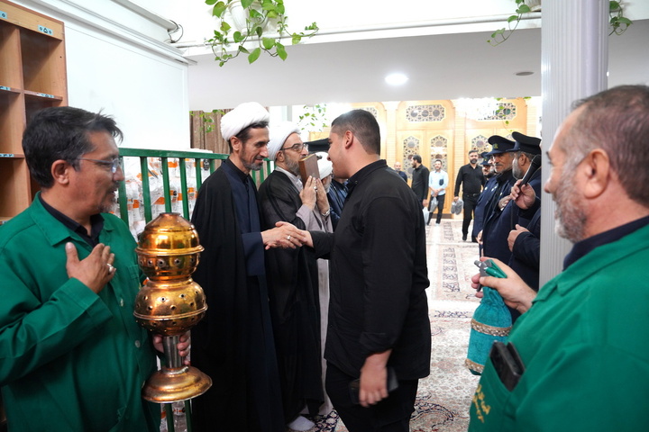 اعزام کاروان پیشرو موکب حرم بانوی کرامت به کشور عراق +تصاویر