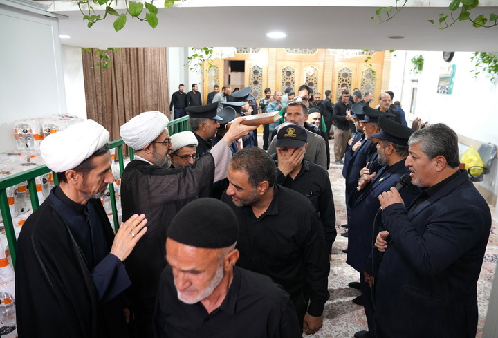اعزام کاروان پیشرو موکب حرم بانوی کرامت به کشور عراق +تصاویر