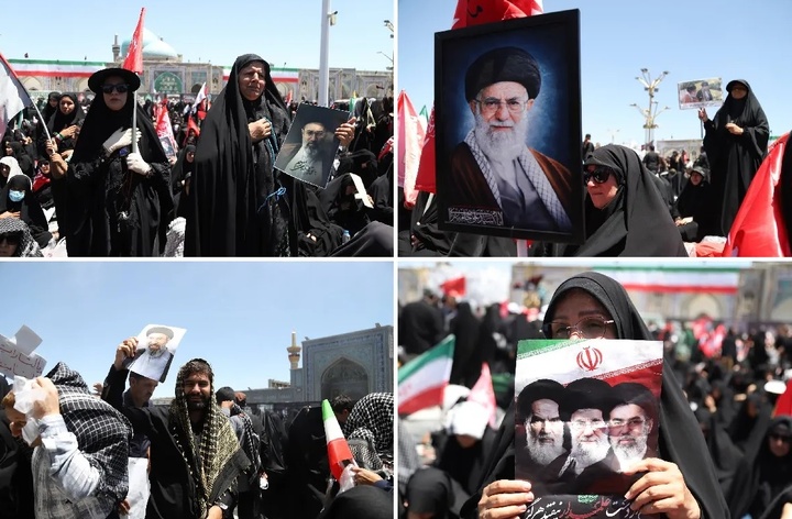 حرم رضوی، میعادگاه عاشقان؛ روایت وداع تاریخی با رهبر شهید

