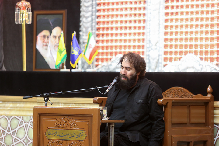 بزرگداشت رهبر شهید از سوی آیت‌الله مکارم شیرازی در حرم مطهر