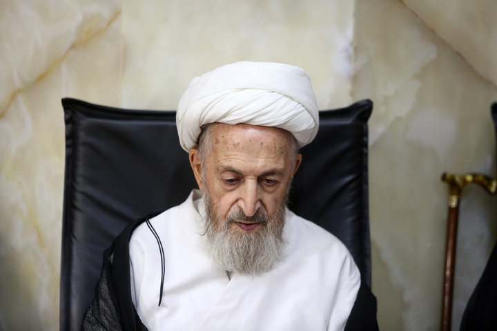 بزرگداشت رهبر شهید از سوی آیت‌الله سبحانی در حرم بانوی کرامت