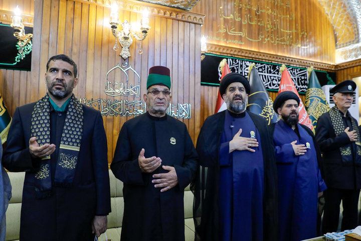 تشرف کاروان خدام حرم امام رضا علیه‌السلام به حرم امامین کاظمین