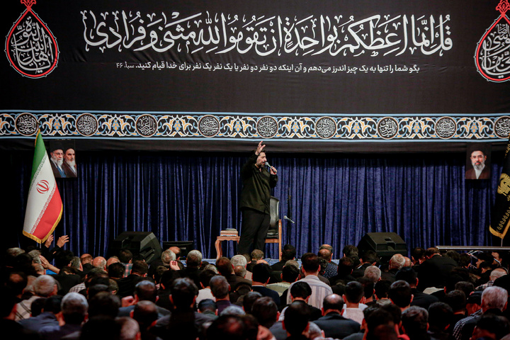 مراسم عزاداری دهه آخر ماه صفر در رواق امام خمینی (ره) حرم مطهر رضوی