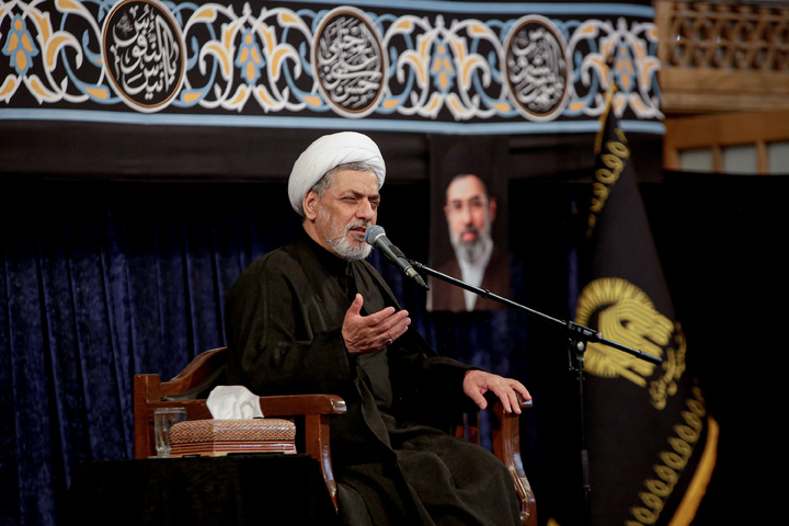 مراسم عزاداری دهه آخر ماه صفر در رواق امام خمینی (ره) حرم مطهر رضوی