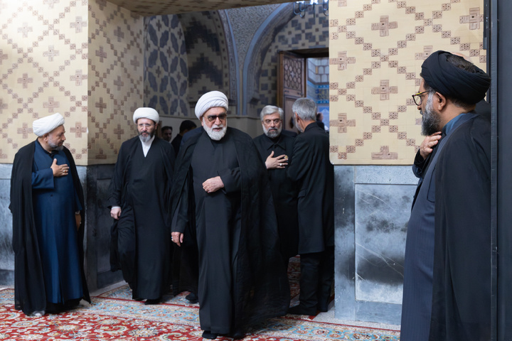 عزاداری ایام پایانی ماه صفر در حرم مطهر رضوی