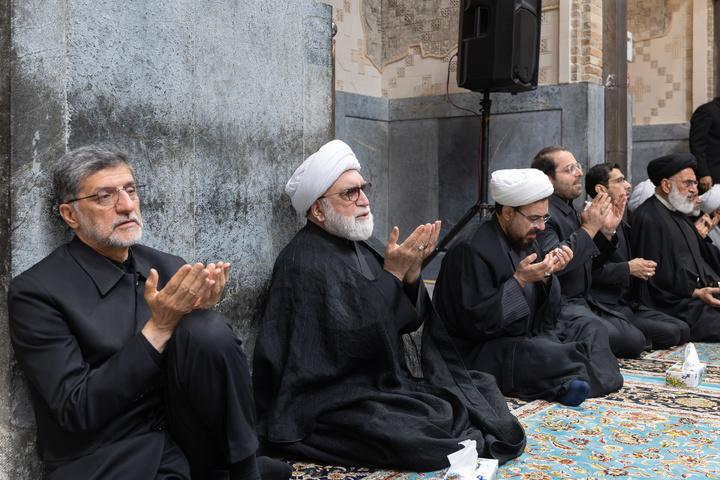 عزاداری ایام پایانی ماه صفر در حرم مطهر رضوی