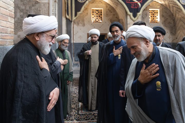 عزاداری ایام پایانی ماه صفر در حرم مطهر رضوی