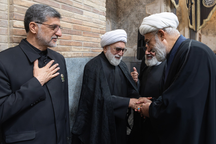 عزاداری ایام پایانی ماه صفر در حرم مطهر رضوی