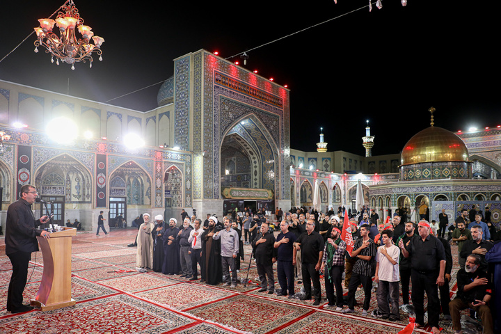 عزاداری سنتی دهه آخر صفر در «حسینیه حرم»