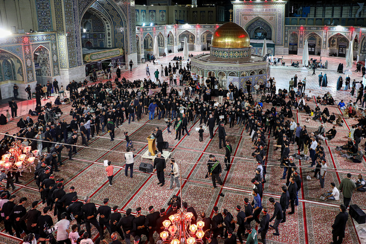 عزاداری سنتی دهه آخر صفر در «حسینیه حرم»