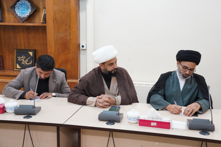 اعلام آمادگی گروه تبلیغی اعتاب مقدس عراق برای همکاری با آستان مقدس فاطمی
