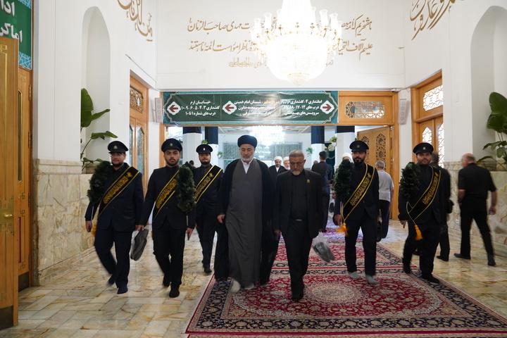 اعلام آمادگی گروه تبلیغی اعتاب مقدس عراق برای همکاری با آستان مقدس فاطمی