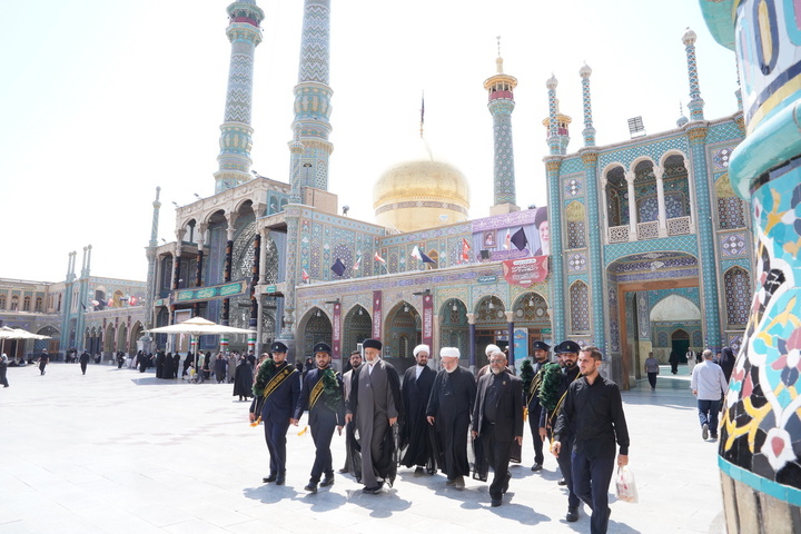 اعلام آمادگی گروه تبلیغی اعتاب مقدس عراق برای همکاری با آستان مقدس فاطمی