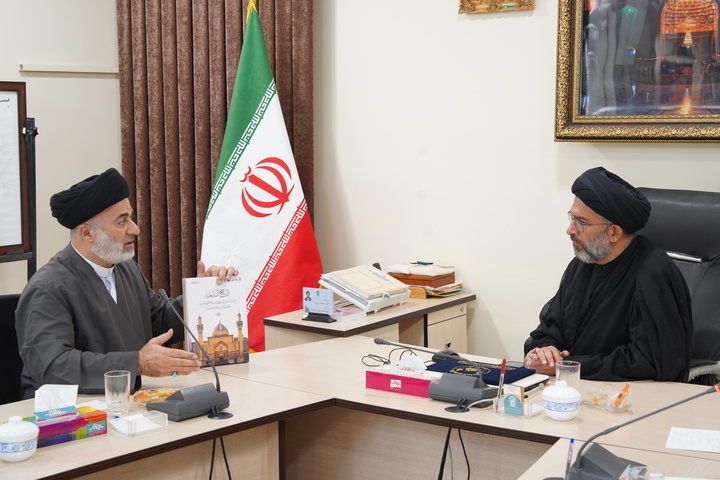 اعلام آمادگی گروه تبلیغی اعتاب مقدس عراق برای همکاری با آستان مقدس فاطمی