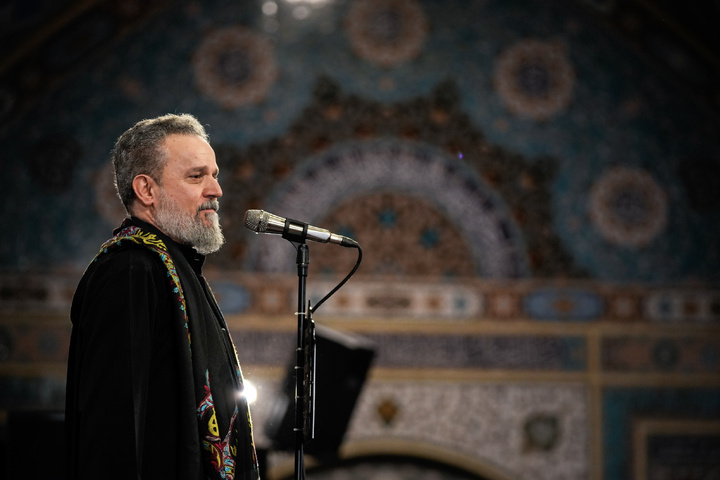 مراسم عزاداری شب شهادت امام رضا(ع) در حرم مطهر رضوی