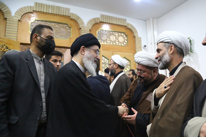 اربعین آقای شهید ایران در حرم بانوی کرامت