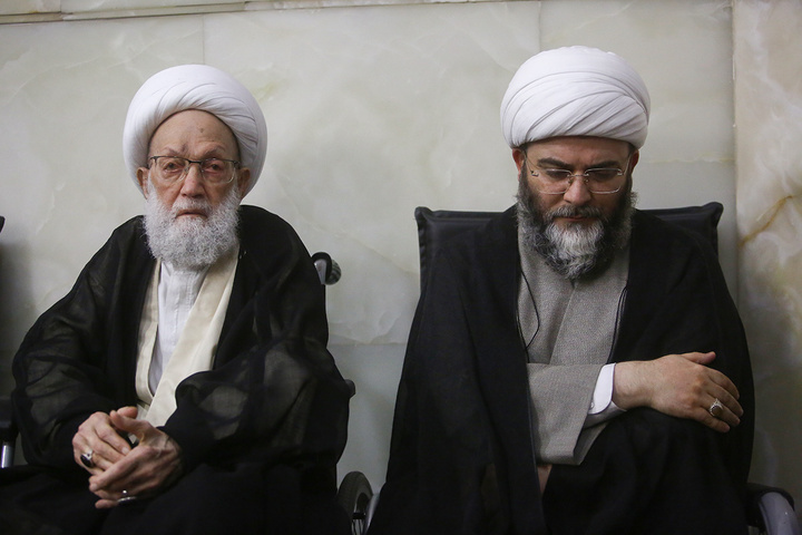 اربعین آقای شهید ایران در حرم بانوی کرامت