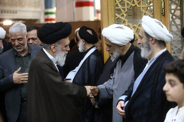اربعین آقای شهید ایران در حرم بانوی کرامت