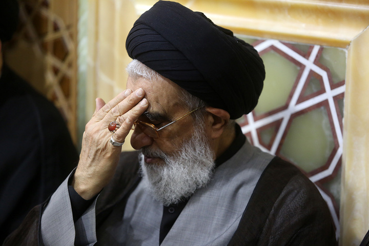 سنگ تمام مردم قم در بزرگداشت چهلمین روز تدفین آقای شهید ایران