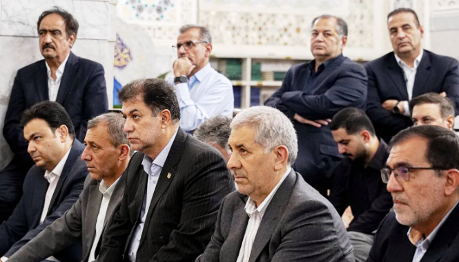 تجدید میثاق مدیران نظام سلامت کشور با آرمان‌های رهبر شهید انقلاب در حرم رضوی