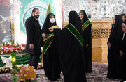 ۴۰۰ دختر نوجوان پای سفره «خدمت فرشتگان در بهشت»