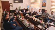 برگزاری نشست هم اندیشی مدیریت بحران و پدافند غیرعامل حرم مطهر رضوی با ریاست سازمان پیشگیری و مدیریت بحران شهرداری تهران در مشهد مقدس
