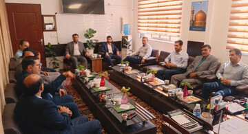 برگزاری نشست هم اندیشی مدیریت بحران و پدافند غیرعامل حرم مطهر رضوی با ریاست سازمان پیشگیری و مدیریت بحران شهرداری تهران در مشهد مقدس