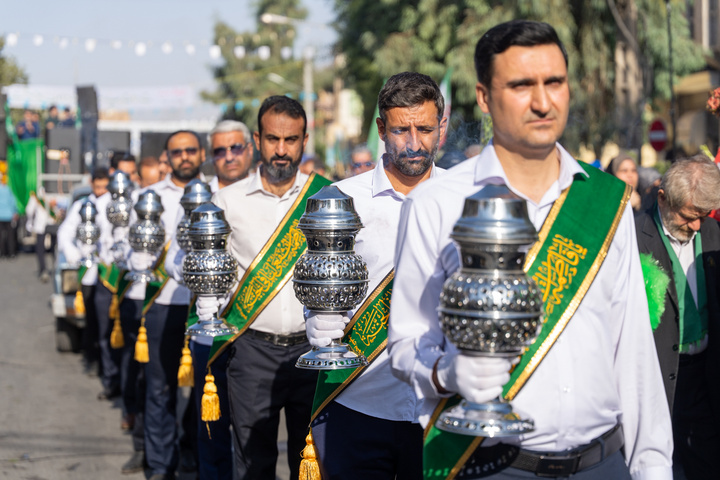 حال و هوای شهر قم در استقبال از کاروان نمادین بانوی کرامت
