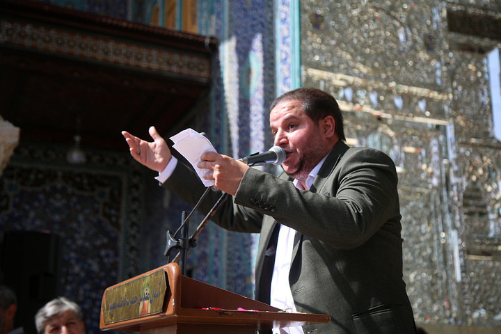 استقبال باشکوه اهالی دیار اهل بیت(ع) از کاروان نمادین ورود بانوی کرامت به قم