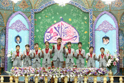 جشن شام سالروز ورود حضرت معصومه(س) به قم در حرم مطهر