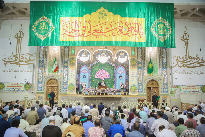 جشن شام سالروز ورود حضرت معصومه(س) به قم در حرم مطهر
